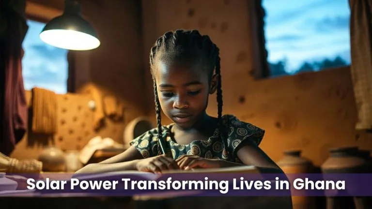 Lighting the Way: How Solar Power is Changing Lives in Ghana
