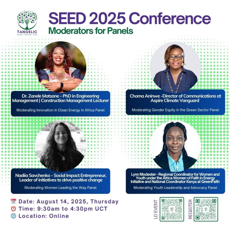 Moderators for SEED Panels